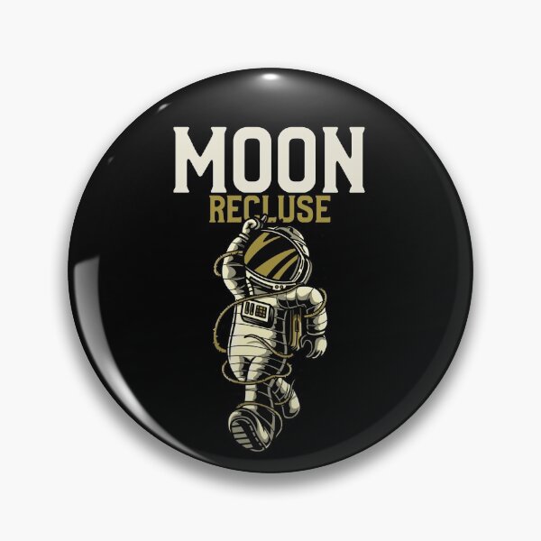 Item preview, The Moon Recluse Sticker designed and sold by KLINESTORE.