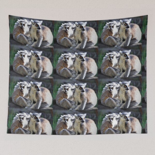 Item preview, Ring-tailed Lemur Family designed and sold by Savannah Gibbs.