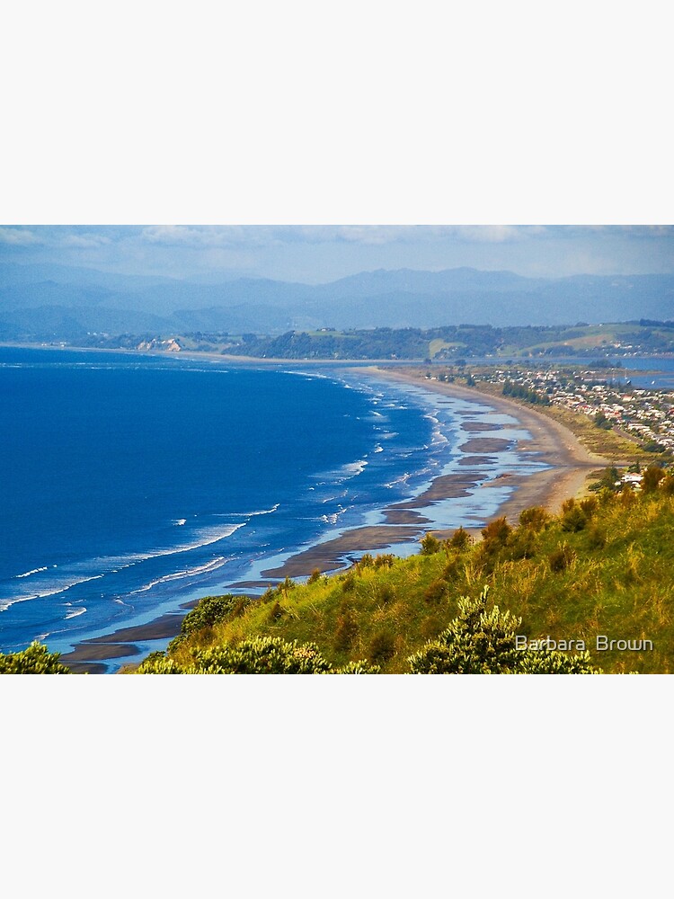"Ohope Beach Overlook" Art Print for Sale by lenzart Redbubble