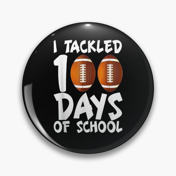 Item preview, I Tackled 100 Days Of School Football 100th Day Gifts Boys designed and sold by ninapfvu.