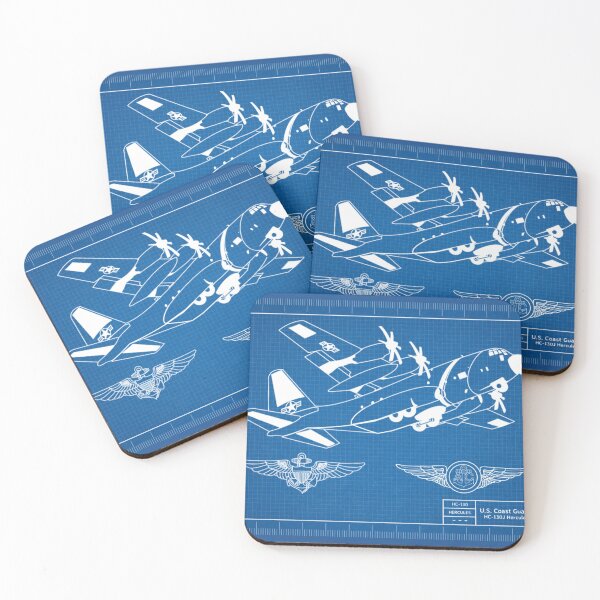 Item preview, Blueprint Series - Coast Guard HC130 Hercules designed and sold by AlwaysReadyCltv.
