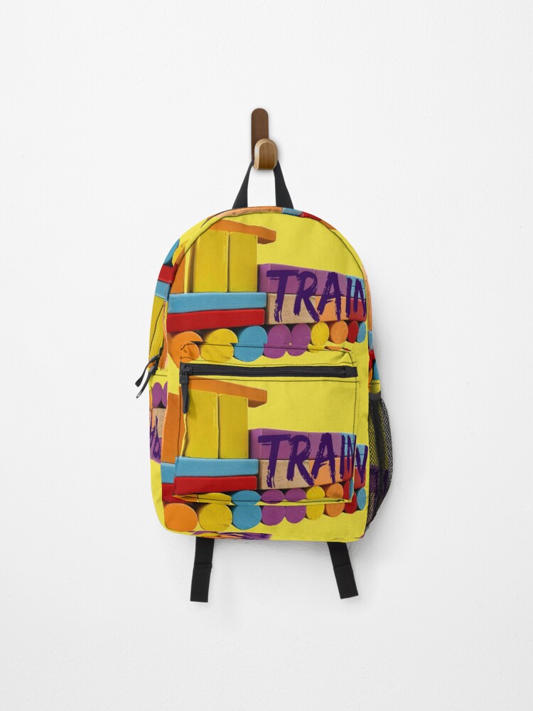 Thumbnail 1 of 3, Backpack, Train blocks designed and sold by Nathan Dal’Molin©️Designs .