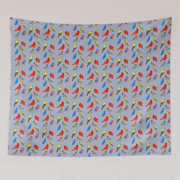Item preview, BACKYARD BIRD MONTAGE designed and sold by THE AMERICAN TEEVANGELIST.