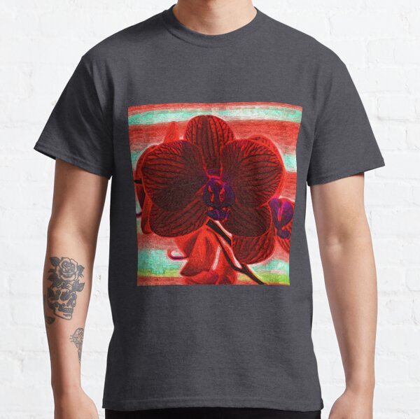 Blood Red Orchid Classic T-Shirt