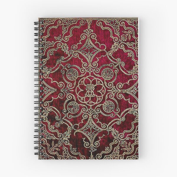Item preview, Baroque red gold pattern designed and sold by Illium21.