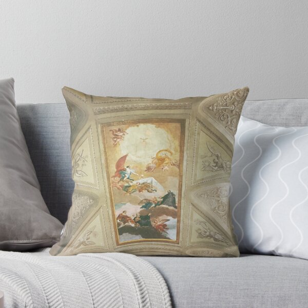 Item preview, Vintage Gold Tone Dreamy Museum Ceiling Picture designed and sold by scorpiolane.
