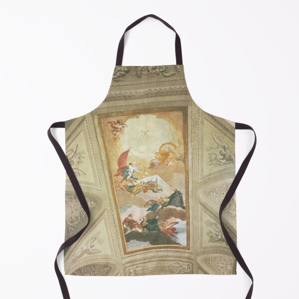 Item preview, Vintage Gold Tone Dreamy Museum Ceiling Picture designed and sold by scorpiolane.