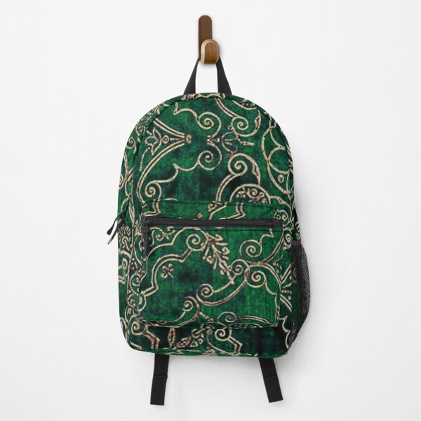Item preview, Baroque green gold pattern designed and sold by Illium21.