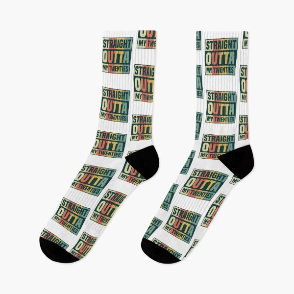 Item preview, Straight Outta My Twenties designed and sold by TheFlipRepublic.