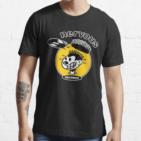DAS NERVOUS RECORDS SHIRT UND STICKER Essential T-Shirt