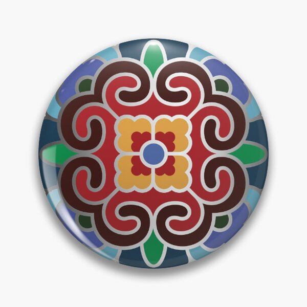 Item preview, Korean Traditional Silver Pattern Style 3 on White BG designed and sold by FollowtheOrigin.