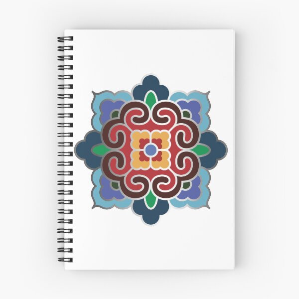 Item preview, Korean Traditional Silver Pattern Style 3 on White BG designed and sold by FollowtheOrigin.