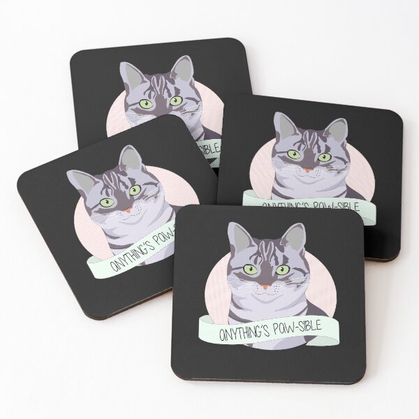 Item preview, Smiling Cat - Anythings Pawsible designed and sold by Lady Grim.