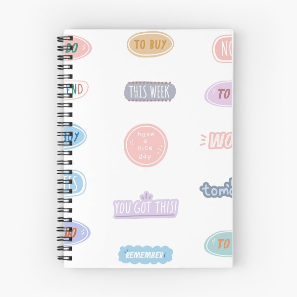 Item preview, Journaling Planner Memo Reminder Sticker Pack - To Do, To Buy, Notes, etc. designed and sold by yumiso.