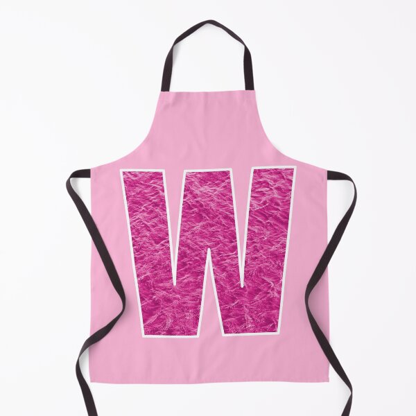 Item preview, Letter W - Pink Water Wave Ocean Art designed and sold by dylanxh.