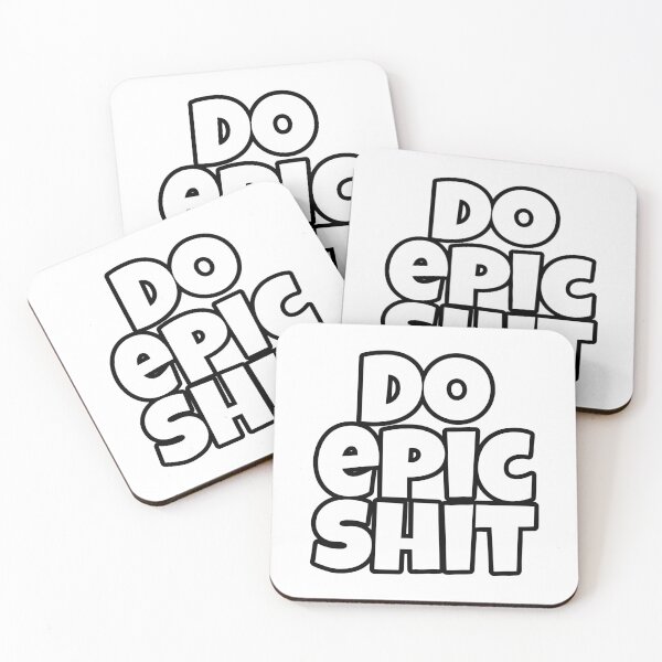 Item preview, DO EPIC SHIT funny t-shirt sticker  designed and sold by loubrokethewall.