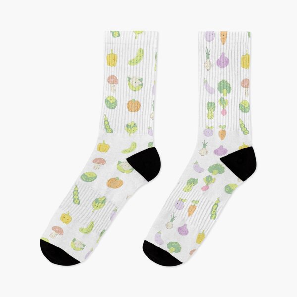 Item preview, Vegetables Cute Kawaii Colorful Food Sticker Pack designed and sold by yumiso.