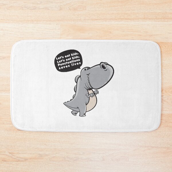 Item preview, Let's Eat Kids Punctuation Saves Lives designed and sold by TheFlipRepublic.