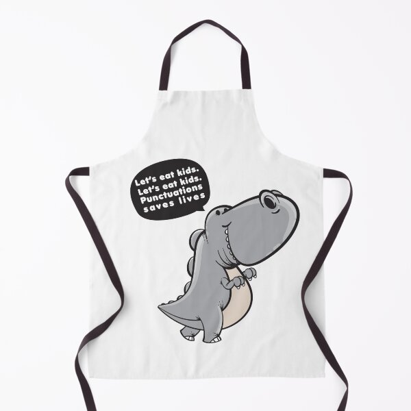 Item preview, Let's Eat Kids Punctuation Saves Lives designed and sold by TheFlipRepublic.