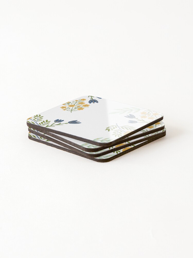 Thumbnail 4 of 5, Coasters (Set of 4), Spring Fling designed and sold by BraveByDesign.