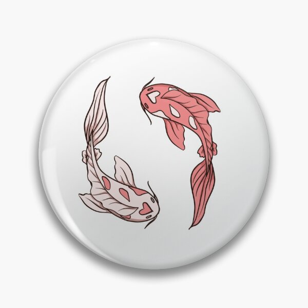 Item preview, heart koi fish designed and sold by Lauren G.