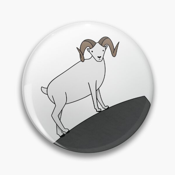 Item preview, Dall Sheep | Arctic February Prompt List 2021 | QuirkyDolphin designed and sold by QuirkyDolphin.