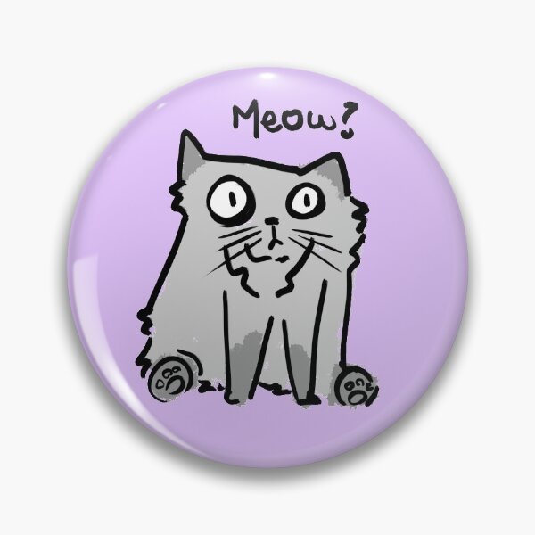 Item preview, scared cat, cute cat designed and sold by dianadoodles.