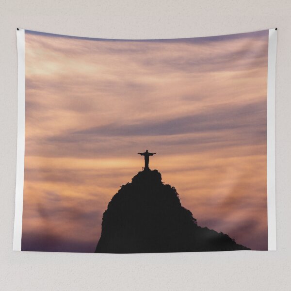 Item preview, Cristo Redentor - Sunset designed and sold by Vania Maia.