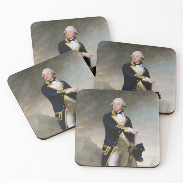 Item preview, Captain John Gell Portrait - Gilbert Stuart designed and sold by warishellstore.