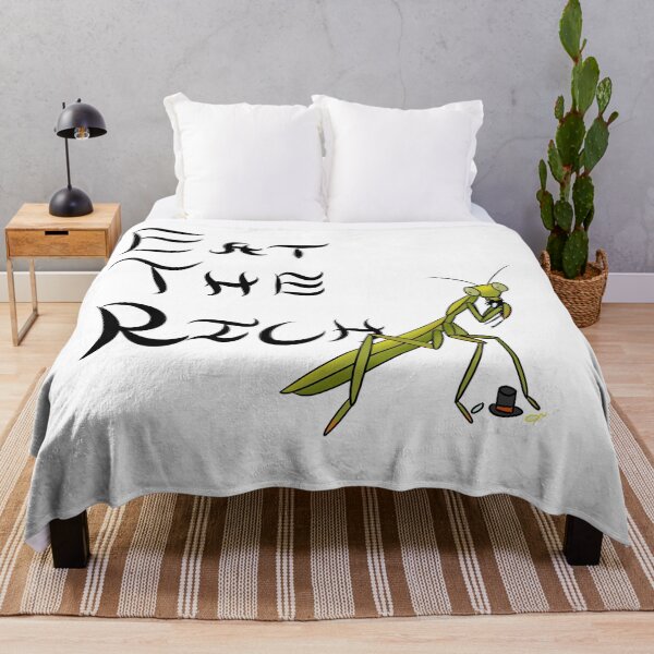 Item preview, Mantis says Eat the rich designed and sold by UFOSprings.