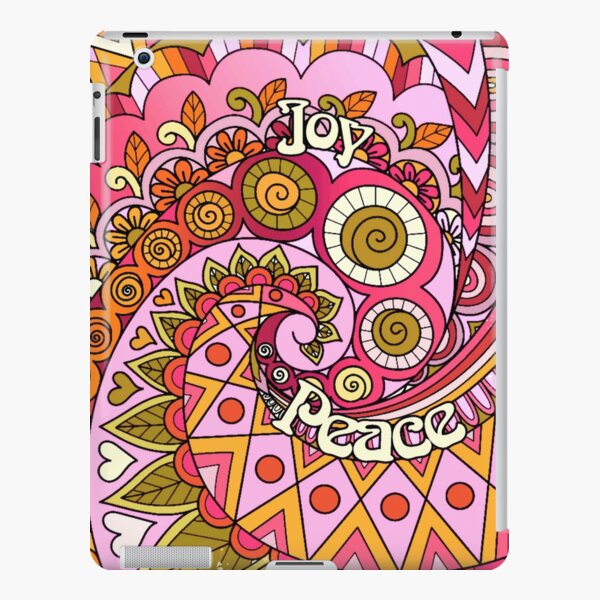 Blaue Psychedelische Trippy Bunte Hippie Kunst Ipad Hulle Skin Von Alondra Redbubble