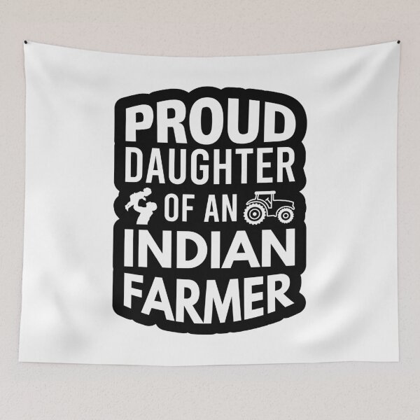 Item preview, Proud daughter of an Indian farmer farmersprotest designed and sold by Piztees.