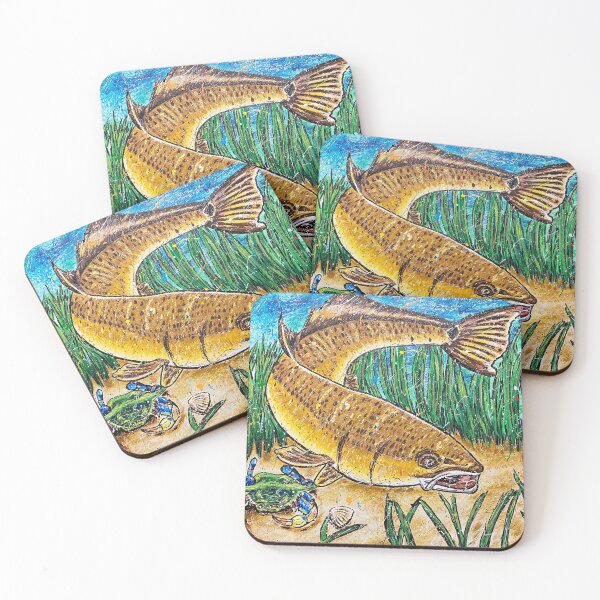 Item preview, Redfish designed and sold by JPDiCarloArt.