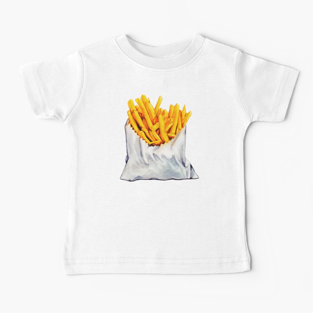 French Fries Pattern Baby T-Shirt