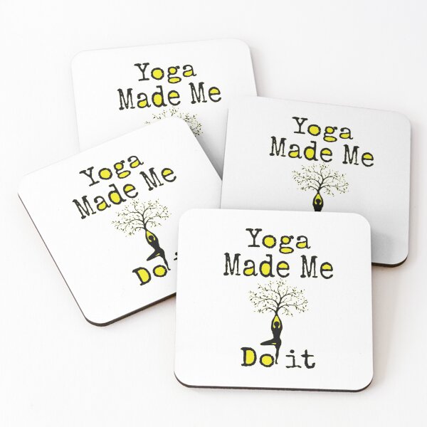 Item preview,   Yoga made me do it shirt for girls, yoga made me do it phone cases, yoga made me do it duffle bag, yoga made me do it makes, yoga made me do it Bath mat , yoga made me do it leggings   designed and sold by Poussyarts.