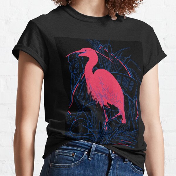 Pelican Wearing Hat T-Shirt Cool Bird Cute Animals Unisex Tees