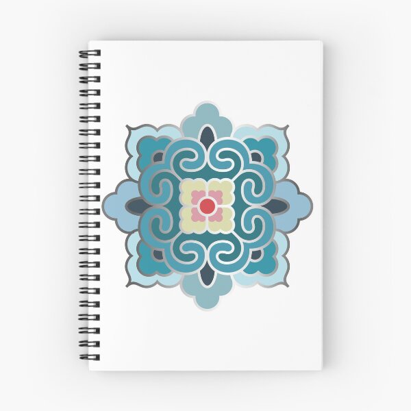 Item preview, Korean Traditional Silver Pattern Style 5 on White BG designed and sold by FollowtheOrigin.