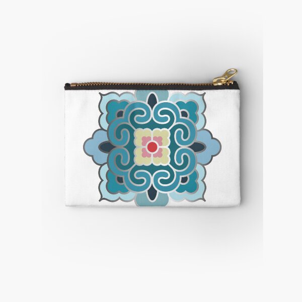 Item preview, Korean Traditional Silver Pattern Style 5 on White BG designed and sold by FollowtheOrigin.
