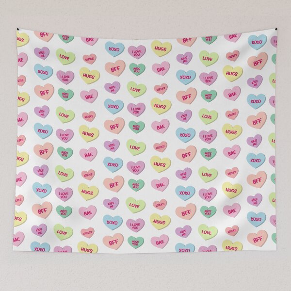 Artikelvorschau, Pastell Valentine Hearts - Liebe & Dating entworfen und verkauft von gloripardo.