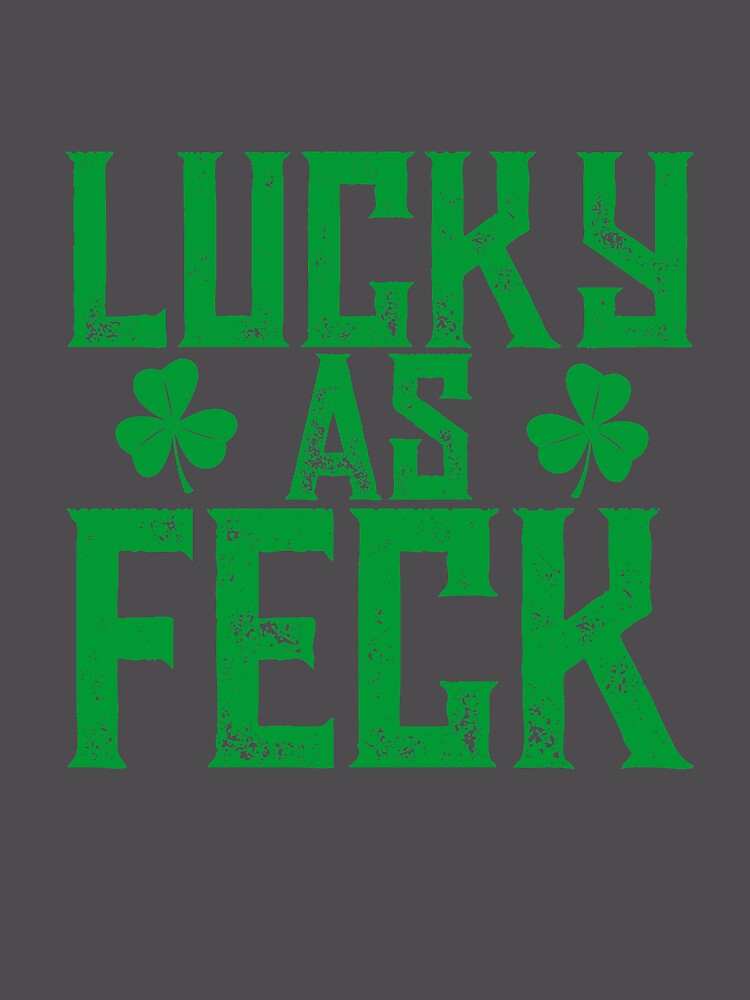Thumbnail 6 von 6, Premium Oversized Pullover, Lucky As Feck Funny Speak Irish Accent St. Patrick's Day Gear designt und verkauft von DynamicDesign.