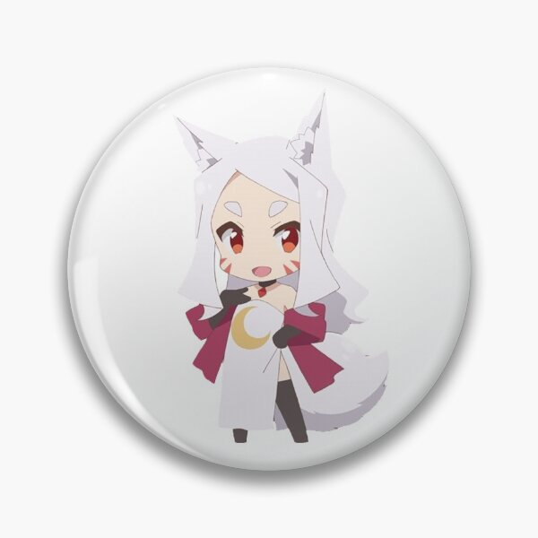 Item preview, The Helpful fox Senko San Shiro Sticker designed and sold by uisch.