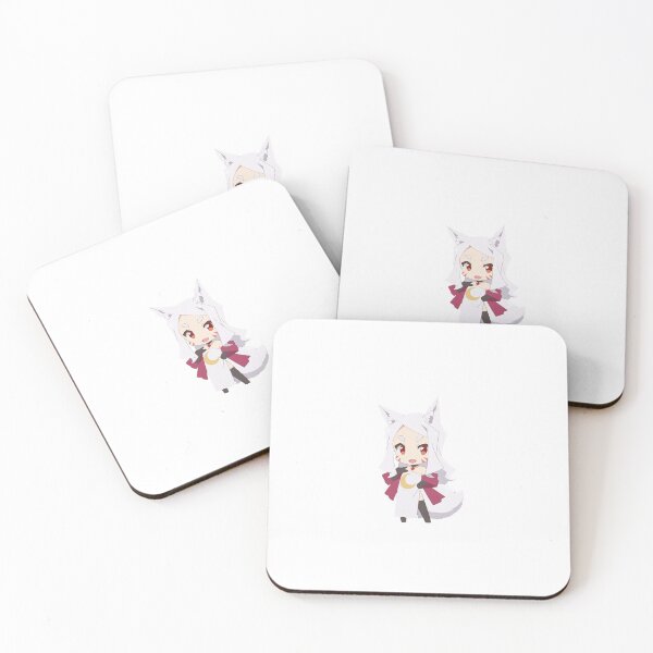 Item preview, The Helpful fox Senko San Shiro Sticker designed and sold by uisch.