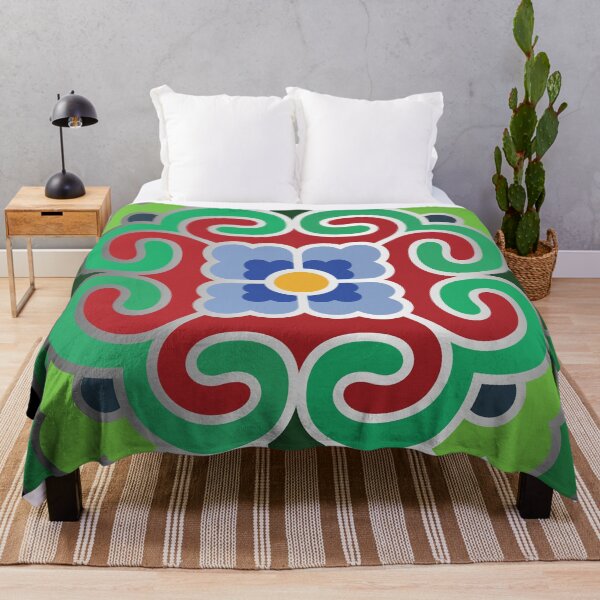 Item preview, Copy of Korean Traditional Silver Green Pattern Style 6 on Black BG designed and sold by FollowtheOrigin.