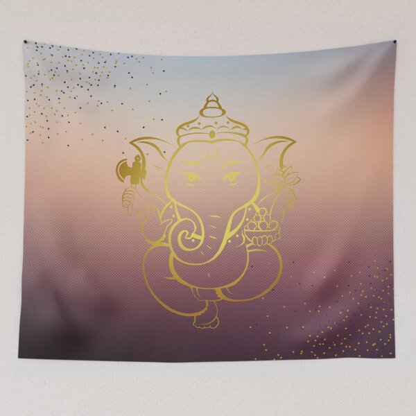 Item preview, Gold Ganesha | Zen Art | Gold Highlights designed and sold by JillyJ05.