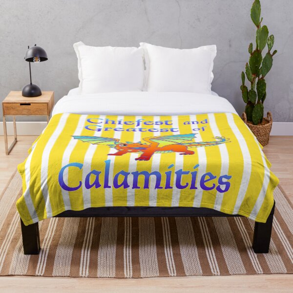 Big Little Calamity Throw Blanket