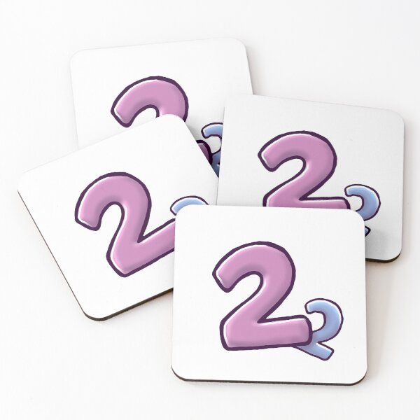 Item preview, Mathematical numbering system: number two showing twice designed and sold by Pelumii.