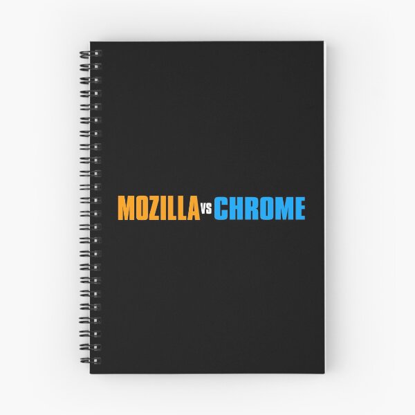 Item preview, Mozilla VS Chrome designed and sold by VonHafe.