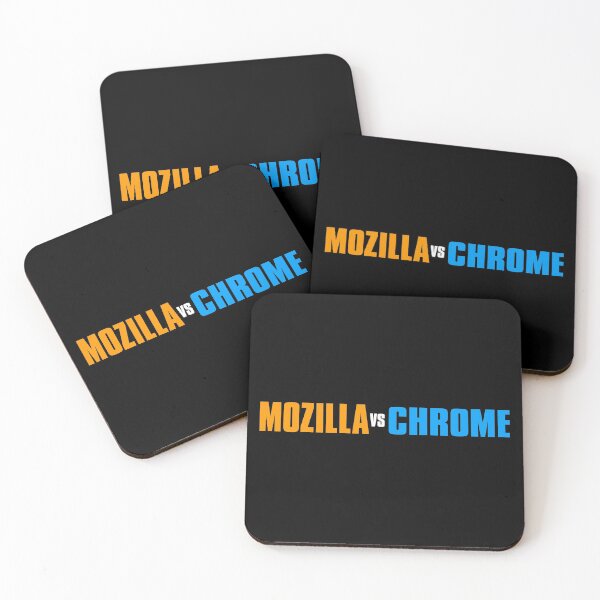 Item preview, Mozilla VS Chrome designed and sold by VonHafe.