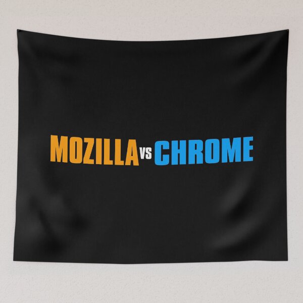 Item preview, Mozilla VS Chrome designed and sold by VonHafe.