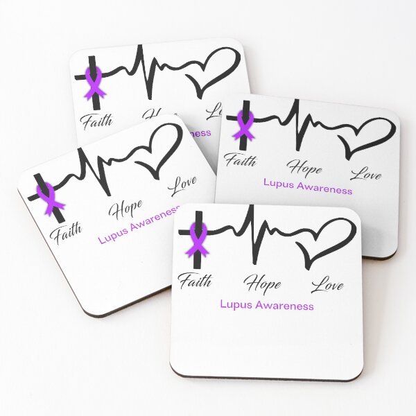 Item preview, Faith Hope Love Lupus Awareness designed and sold by frechettee.